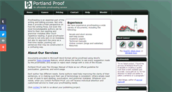 Desktop Screenshot of portlandproof.com