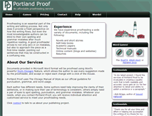 Tablet Screenshot of portlandproof.com